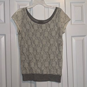 Lace Bordeaux top